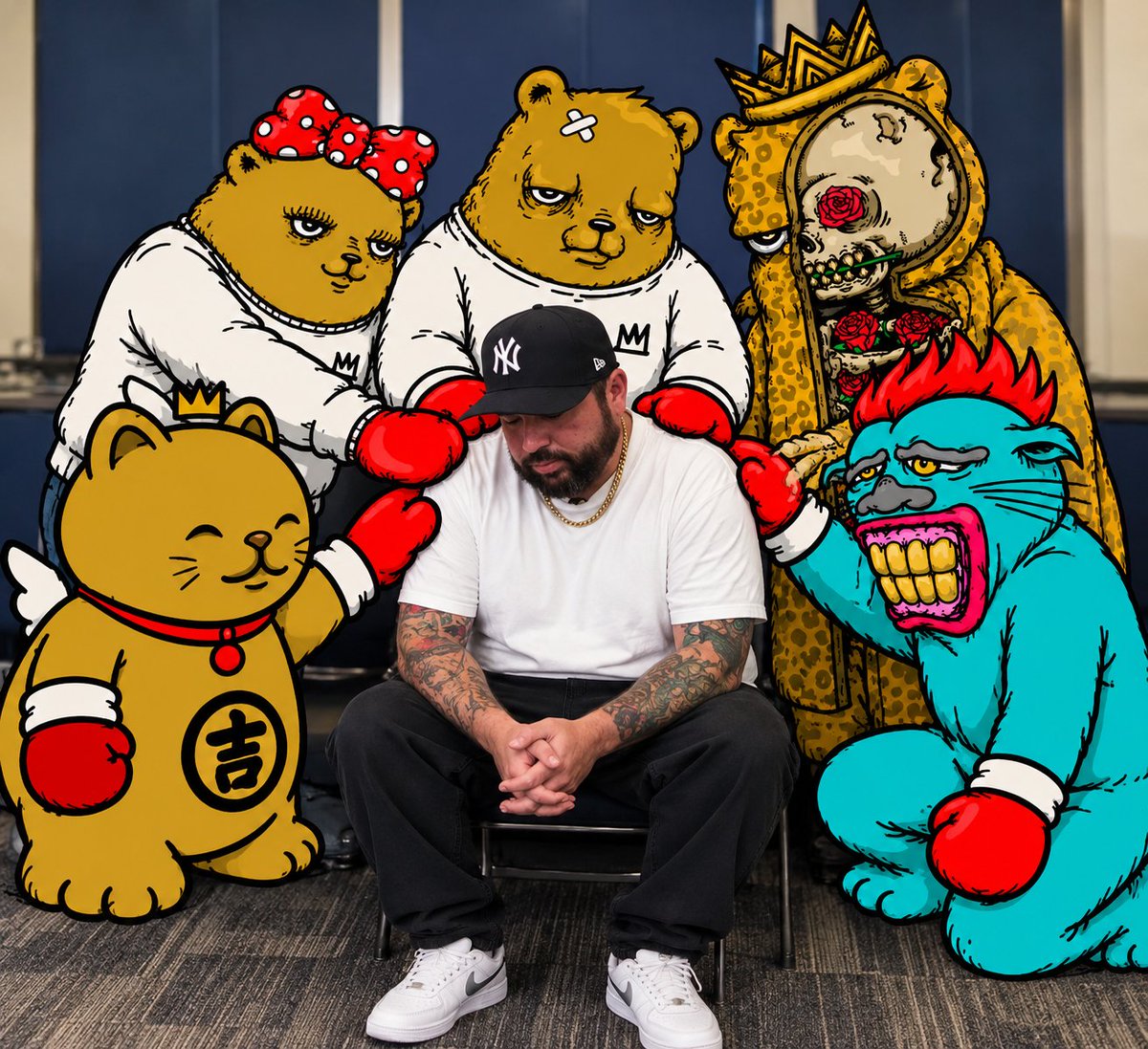 Prase_2's tweet photo. What I love about Bear Champ is that there’s something for everyone. 

$BCHAMP is a community brand. Same respect. 🥊

No matter where you come from or what your budget is, there is a collection for you — all united under the @JcRivera umbrella. 🐻🥊❤️ https://t.co/M8NRwgthm1