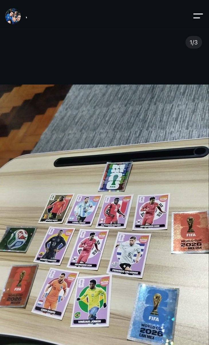 devitizz's tweet photo. meu pai entrou tanto no personagem album da copa que ate no feed do instagram ele ta postando https://t.co/KbsrhKNG1l