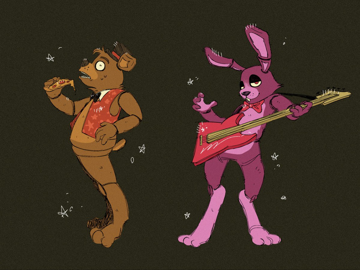 pipecleanerbatz's tweet photo. freddy and the f https://t.co/b3RXRCOJWe
