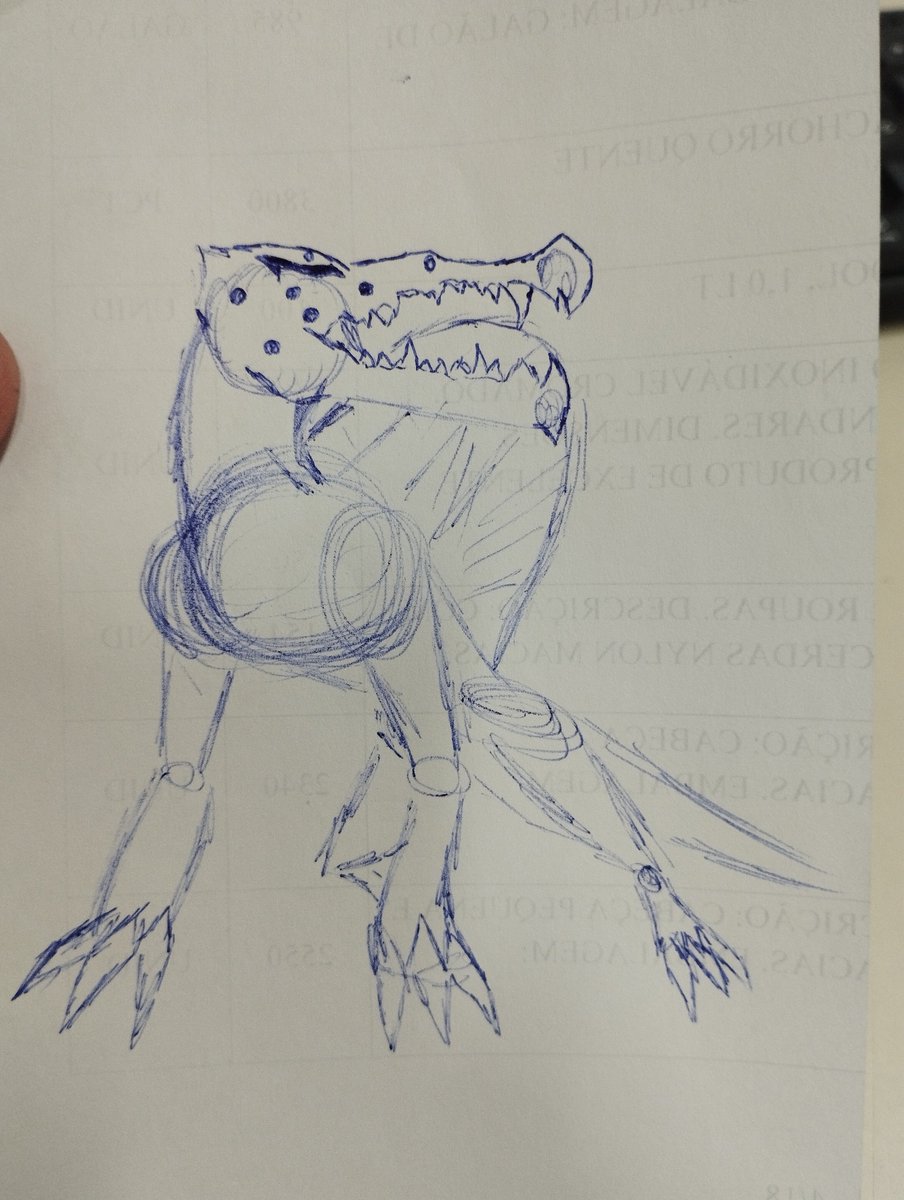 sazabi_raphael's tweet photo. Rascunho da concept do primordial Behemoth que estará no segundo livro de Saver

O primordial aprisionado por milênios na região onde se localiza o Vaticano https://t.co/sIEtHIXmv6