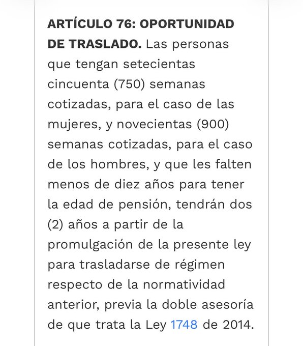emiliolagos1's tweet photo. Estimada @SoyJerome__ , usted es bastante mentirosita. 

En su respuesta afirmó  que su mamá no podía trasladarse a un fondo privado. 

Eso es completamente falso, la reforma pensional de 2024 abrió una ventana de 2 años para trasladarse. 

Una de dos, 1) Usted sabe que a su mamá le va mejor en Colpensiones, por tanto no le recomendó el traslado;  2) Su mamá no se dejó enredar en su carreta pro-fondos privados. 

Mejor Colpensiones!!!