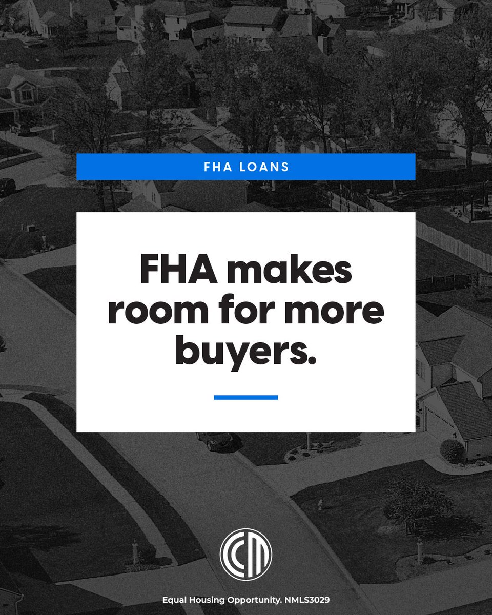 Rod05182678's tweet photo. Buying your first home? An FHA loan can give you more ways to make it happen, from down payments as low as 3.5% to flexible qualifying guidelines. Learn more: https://t.co/CqmboCscBM https://t.co/DOEw3st0Nx