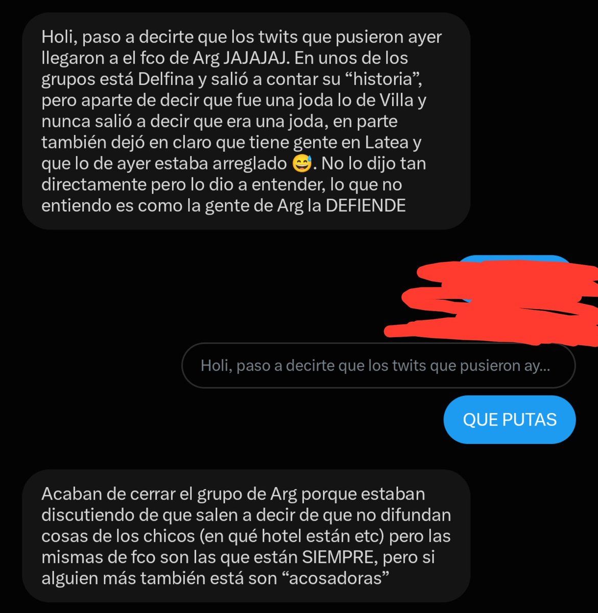 MaltadeMorat's tweet photo. Así como lo explicaba a su propia conveniencia en
cierto grupo que le defiende sus acciones cuestionables o normaliza todo https://t.co/pLck86AjbK