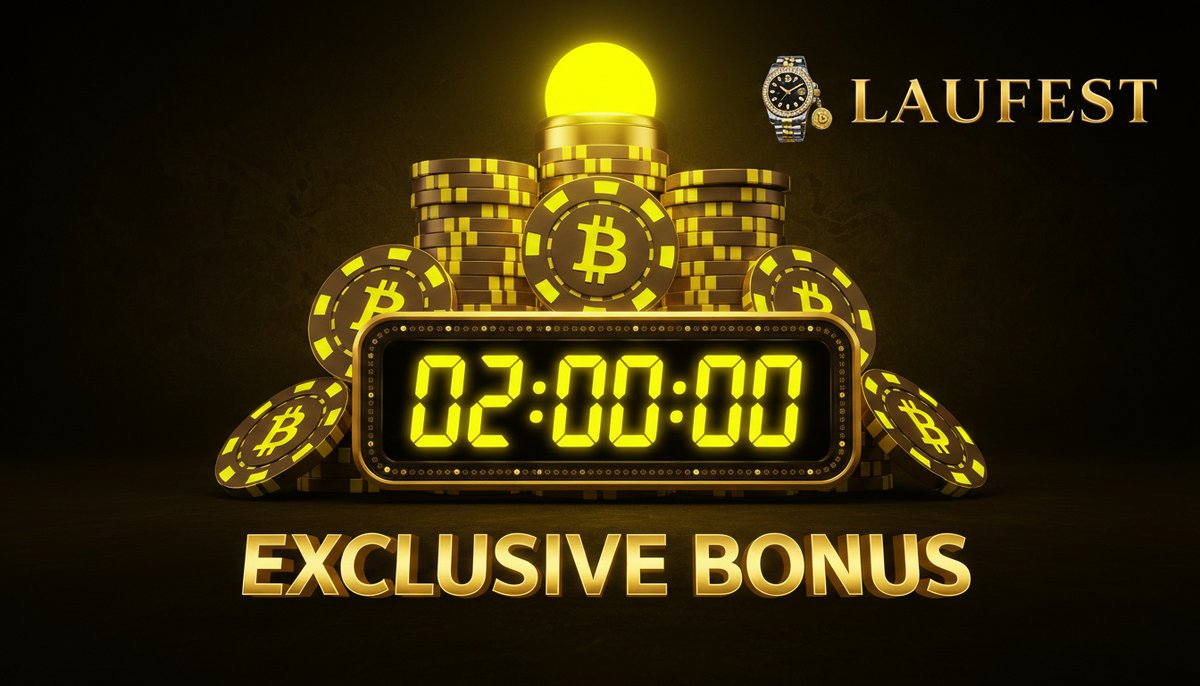 Laufest_Bet's tweet photo. Flash sale: 2 hours only to grab your bonus 🚨
Laufest's fastest promo is live — don't blink.

#Laufest #FlashSale #LimitedBonus https://t.co/gb9NplavSh