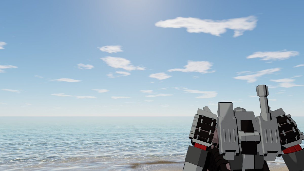 SpringMochister's tweet photo. Esta intensa la redención.. #Megatron #VRC #VRchat #Transformers #beach https://t.co/FWMJzFuuVD