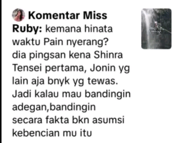 urfreshtomato's tweet photo. Pokoknya ini legend sih plengernya 😭
Mimpin Aliansi 😭 Pingsan kena Shinra tensei pertama wkwk
Tapi yg paling sakit sih yg nyalain Sasuke karna kematian Neji 😭 https://t.co/QkCVmKQ80W