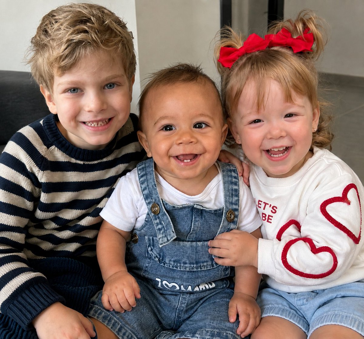 Angelovalmwp2's tweet photo. Mis tres amores, los que llenan de amor y alegria mis días y por los que doy la vida por ser el mejor papá todos los días los amo mis bebes 😍😍🩷🩵🩵 https://t.co/JhpDSOPbAq