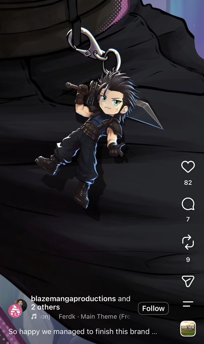 koyodia's tweet photo. OMGGG NEW ART!!!! CLOUD &amp; TIFA WEARING ZACK &amp; AERITH KEYCHAINS!!💗

art by #blazemangaproductions [insta] https://t.co/DPdetpxfGG