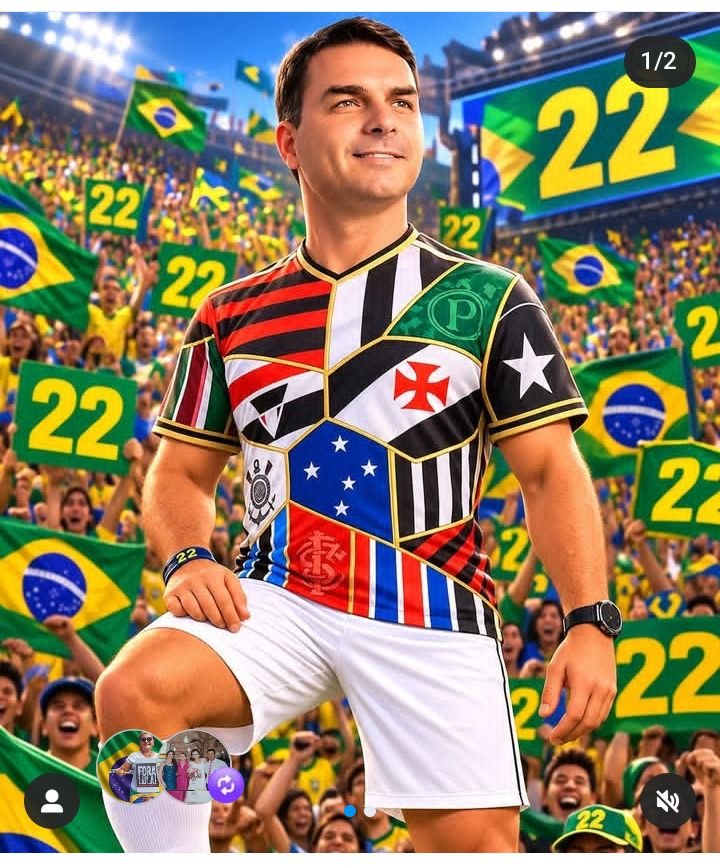 Samir_luis's tweet photo. As torcidas darão a Flávio 22 em primeiro turno! https://t.co/G9iSqyKHBo