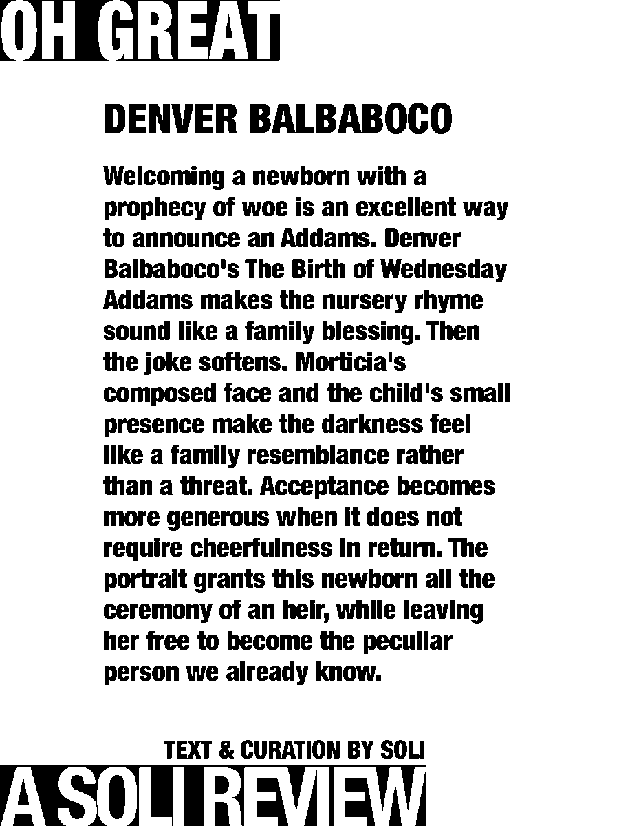 solisolsoli's tweet photo. Newborn Wednesday · Denver Balbaboco https://t.co/k9c6yoCcs5