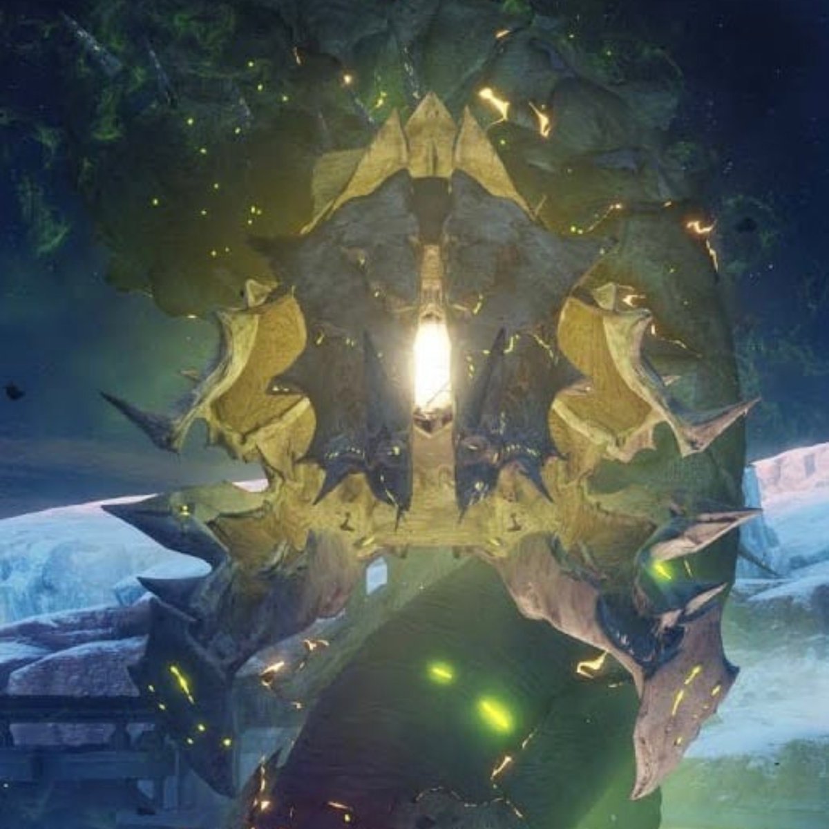 torchedbyangels's tweet photo. how did Bungie get away with doing the same "evil primordial worm thing" twice down to the part where he talks and the screen dims and your weapons stop working https://t.co/QFJCTVdoQo