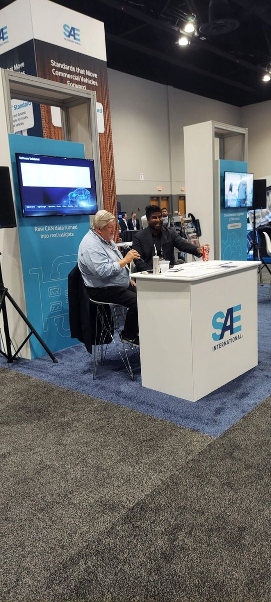 DGTechnologies's tweet photo. DG Technologies' Mark M., and the audience, at the SAE J1979 DBC File Presentation! https://t.co/pnZR8nCfo4