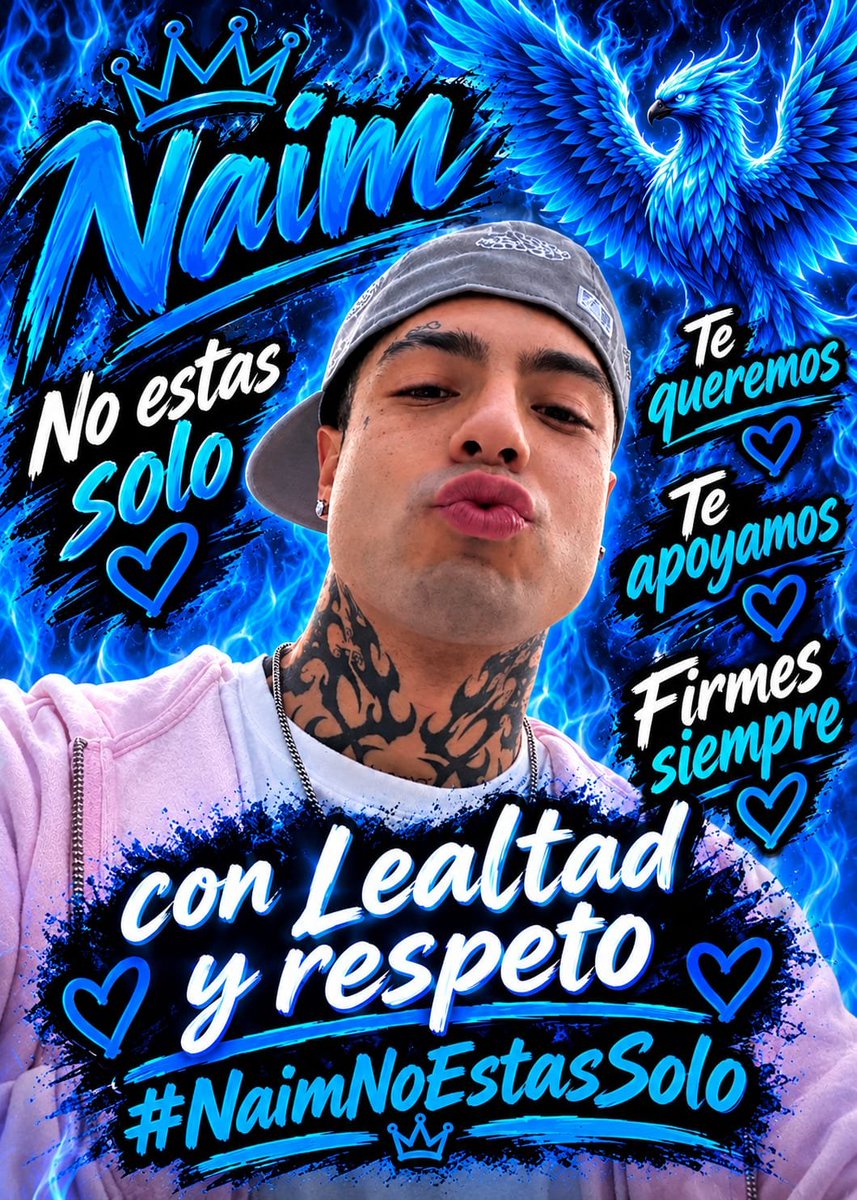 Daiana90u2's tweet photo. #NaimNoEstaSolo
#NaimNoEstaSolo https://t.co/csDNoOCLyw