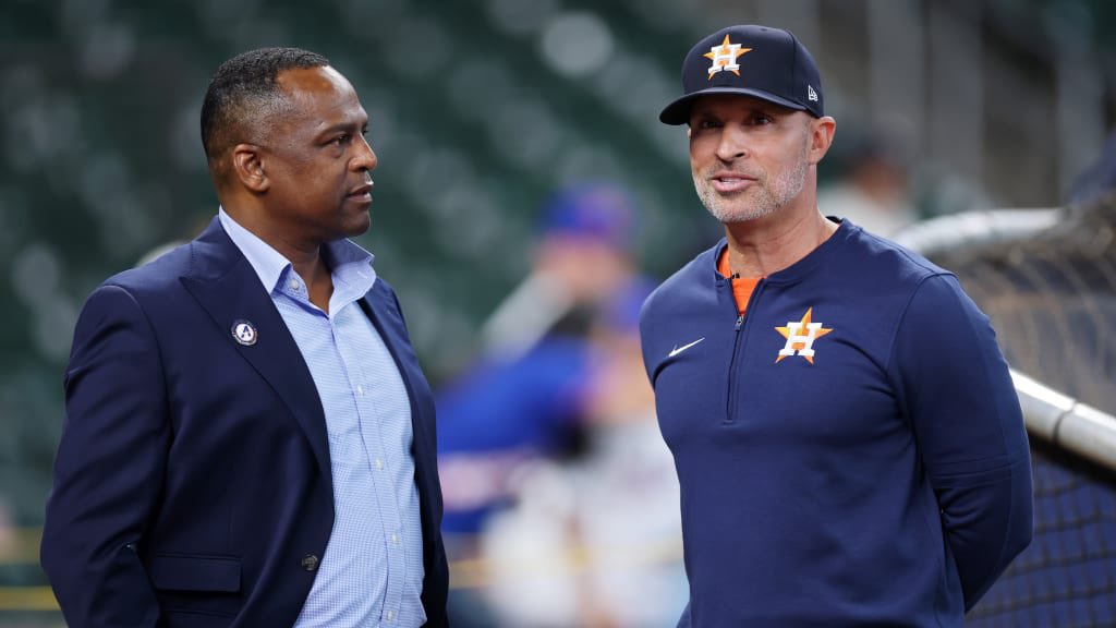 decibelsports's tweet photo. These two men turned one of the most dominant franchises baseball had seen in decades into a mediocre organization. We will not be sad to see a new era in Houston #astros https://t.co/4ii7ylatdw