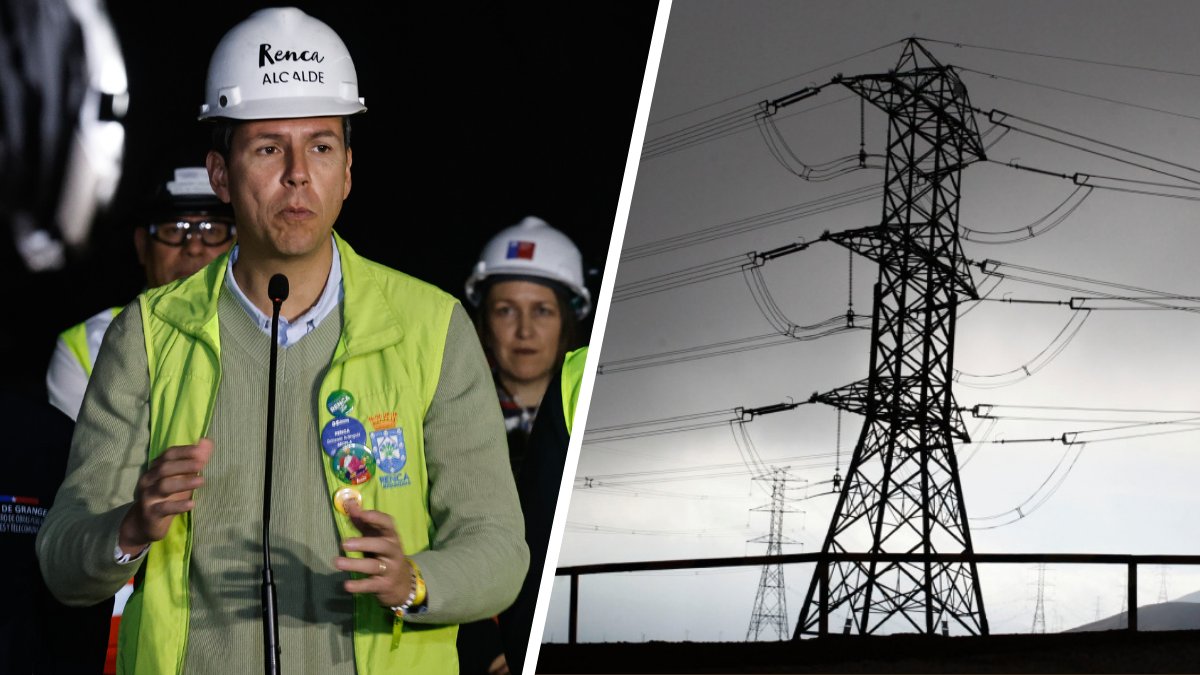 Cooperativa's tweet photo. Alcalde Castro acusó "desigualdad territorial" en obras eléctricas: Cables bajo tierra en Providencia y torres en Renca https://t.co/oetElKsm0F https://t.co/Vunt83DZEf