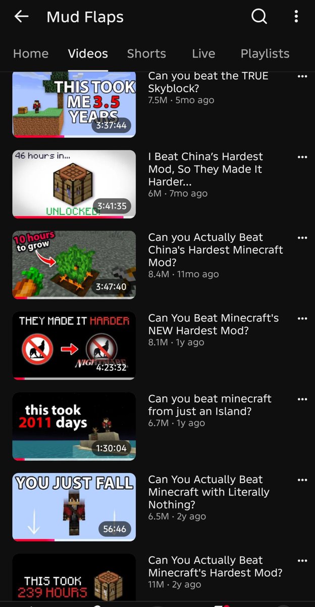 Perryitik21's tweet photo. @BluebriarArts MudFlaps does similar content and I LOVEEE watching his vids, even his older scripted ones it hits a part of my adhd brain somehow https://t.co/z3D5jcllQV
