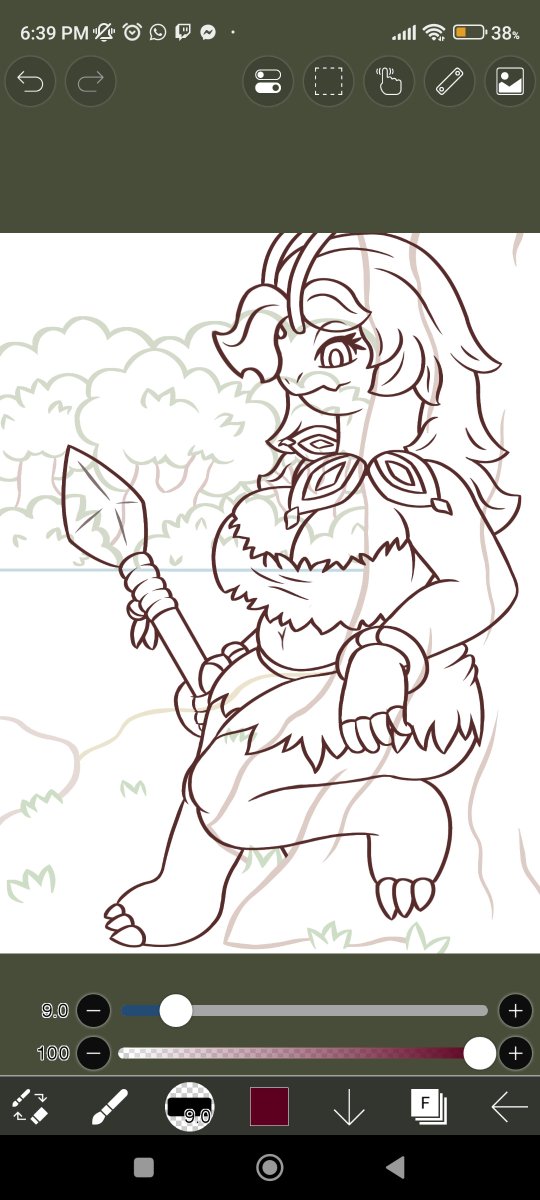 Tamaku64EX's tweet photo. Ahí les dejo el wip de la meganiun en lo que ajusto el color y la termino. https://t.co/pjCh0Glh9R