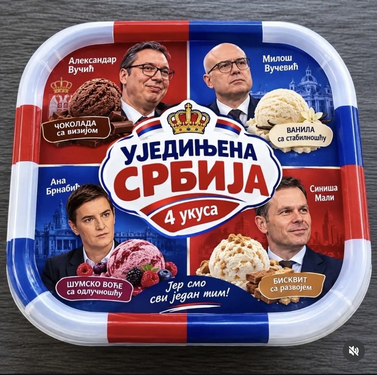 Stamena998's tweet photo. Ujedinjeno do pobede 
Znate vec 25.10. dan pobede Srbije 
1 Aleksandar Vucic Ujedinjena Srbija jedini pravi izbor https://t.co/WcUvMtU6RI