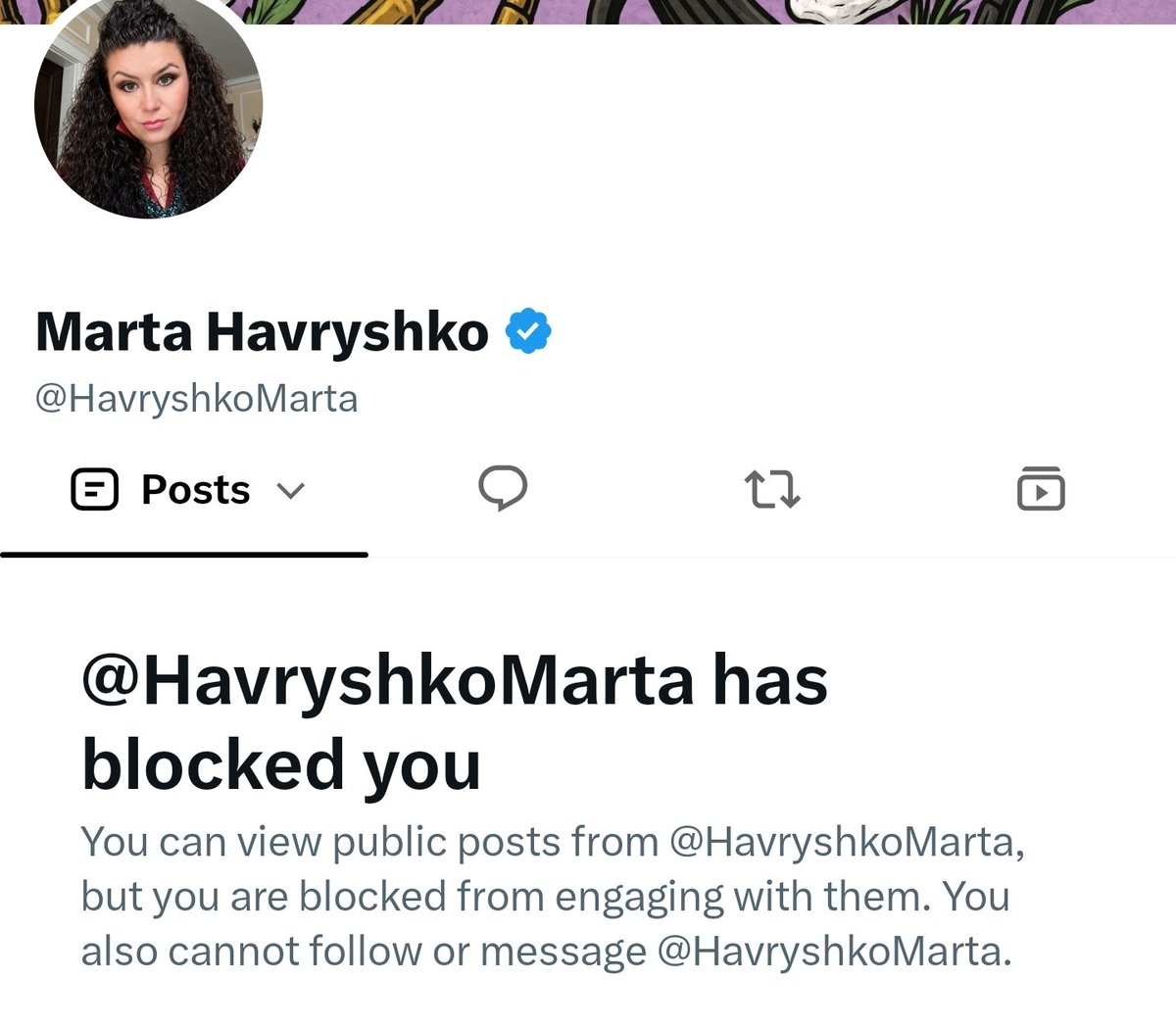 yaropolkII69's tweet photo. I guess second time she's blocked me. Dumb wh0r3 https://t.co/X8GRKhDKlB