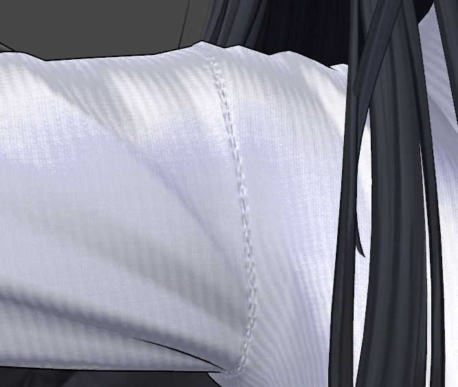 Cha_VRC21's tweet photo. これは改変の小手先テクニックなんですけど、フリーのノーマルマップ使うだけでも結構質感変わるのでオススメ（一枚目適用前→二枚目適用後） 
ここのフリーサイトのやつとかよく使ってるので共有しときます https://t.co/gzEqRAhiQA https://t.co/m4W9orLEzK