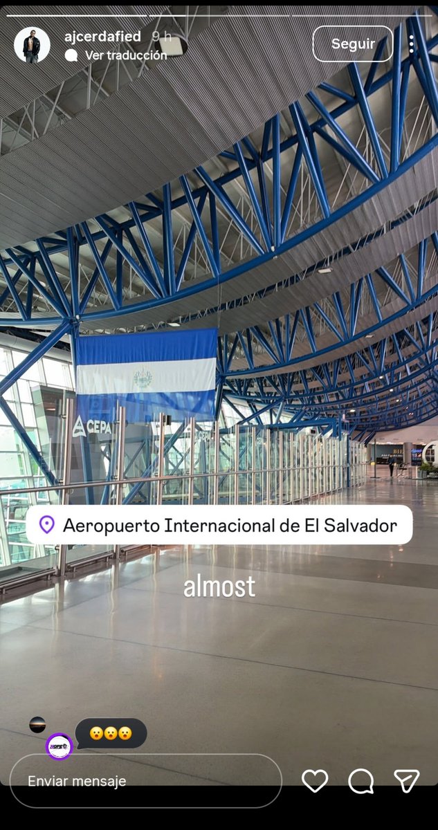 JeonEliza4_'s tweet photo. ME VOY ENTERANDO QUE UNO DE LOS BAILARINES DE BANGTAN HISO ESCALA ACA EN EL SALVADOR!!!!

ME HUELE A QUE EN 2027 ESTAREMOS DENTRO DE LA LISTA PARA EL ARIRANG TOUR https://t.co/ynXUt2ZsRN
