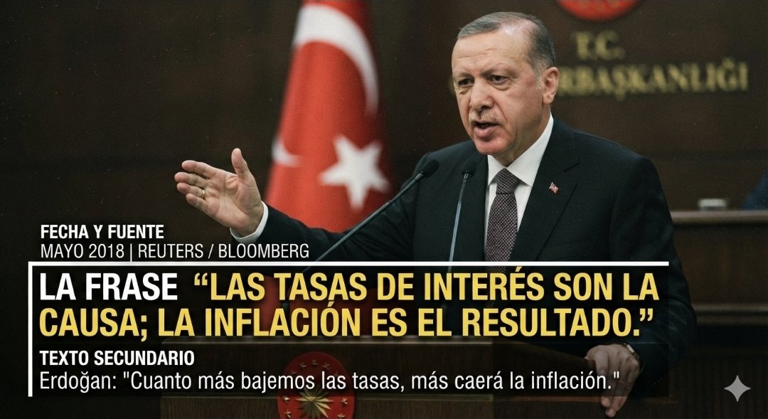 FelipeCamposPC's tweet photo. Erdogan hizo la misma conexión que Petro: como inflación y tasas se movían juntas, creyó que las tasas causaban la inflación. Desafortunadamente para los turcos, él sí pudo demostrar que no tenía idea de lo que hablaba: bajó las tasas y disparó la inflación al 80%. https://t.co/aoOhSfgxo4