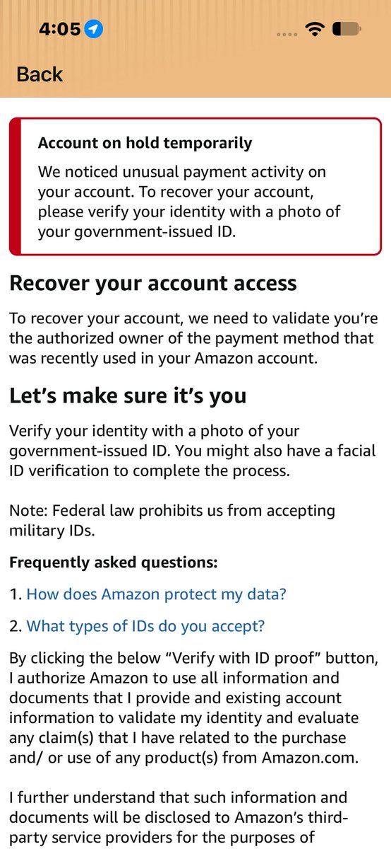 GOLDW2NG's tweet photo. @amazon u own me 222.30$ for my order https://t.co/PlpoJfLlJJ