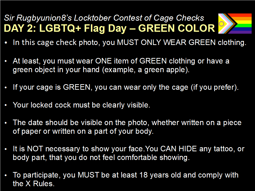 rugbyunion8's tweet photo. Cage Check of the Day
Instructions👇
1) RT and like this post!
2) Upload your #CageCheck photo as a comment here
3) You MUST include this text in your comment: "Cage Check for Sir @RugbyUnion8's #Locktober Contest"
4) Tag accounts if you want
Contest info: https://t.co/ZhCwE0raFh https://t.co/5GLMItfcP8