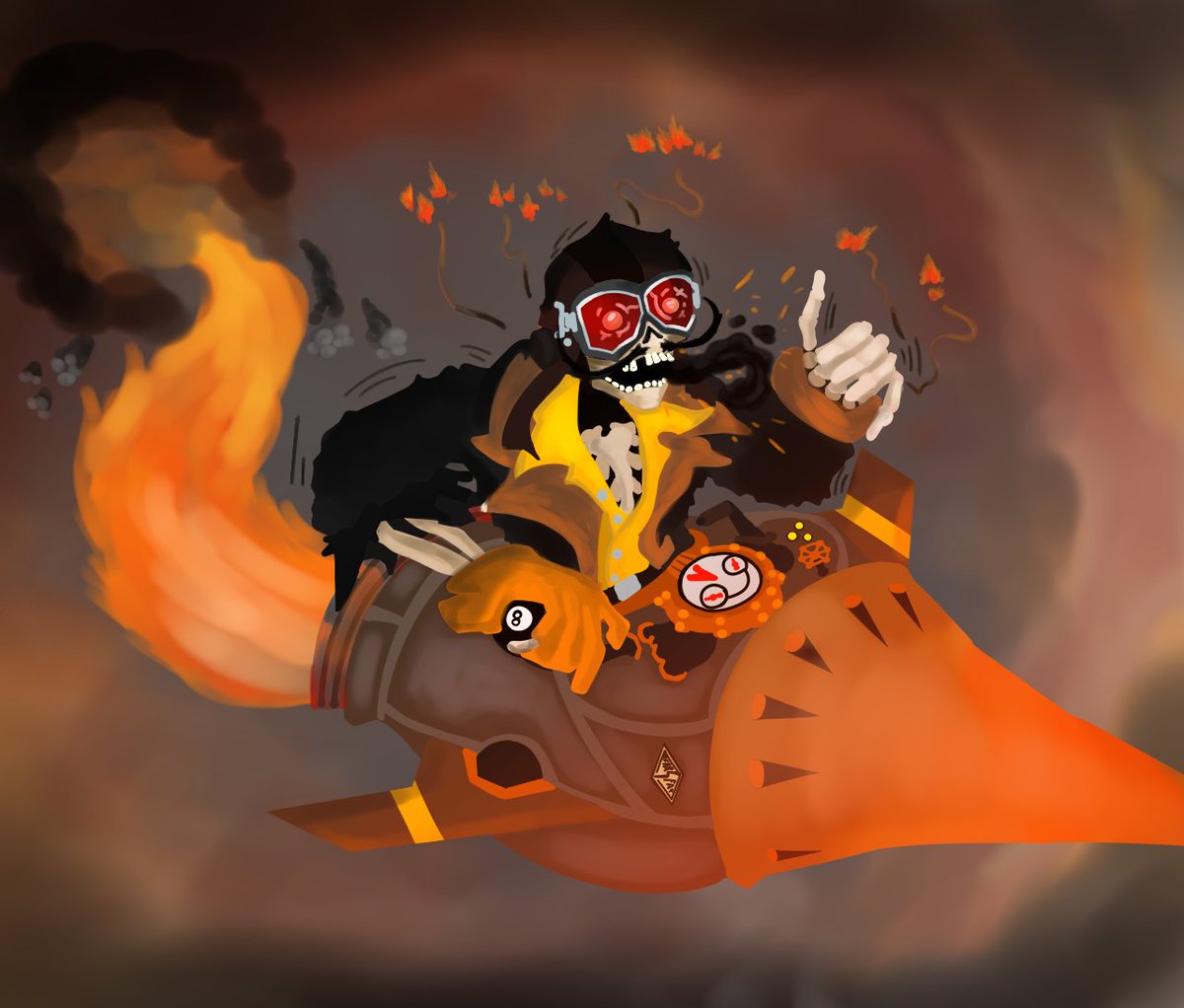 MaliceManShep's tweet photo. Deadman Danny hitting the Iconic Rat Fink pose. #deadlock #voteDeadmanDanny #DeadmanDanny #IdDieforDeadmanDanny #TotalDeadmanDannyVictory https://t.co/8Jtgn8yjXD