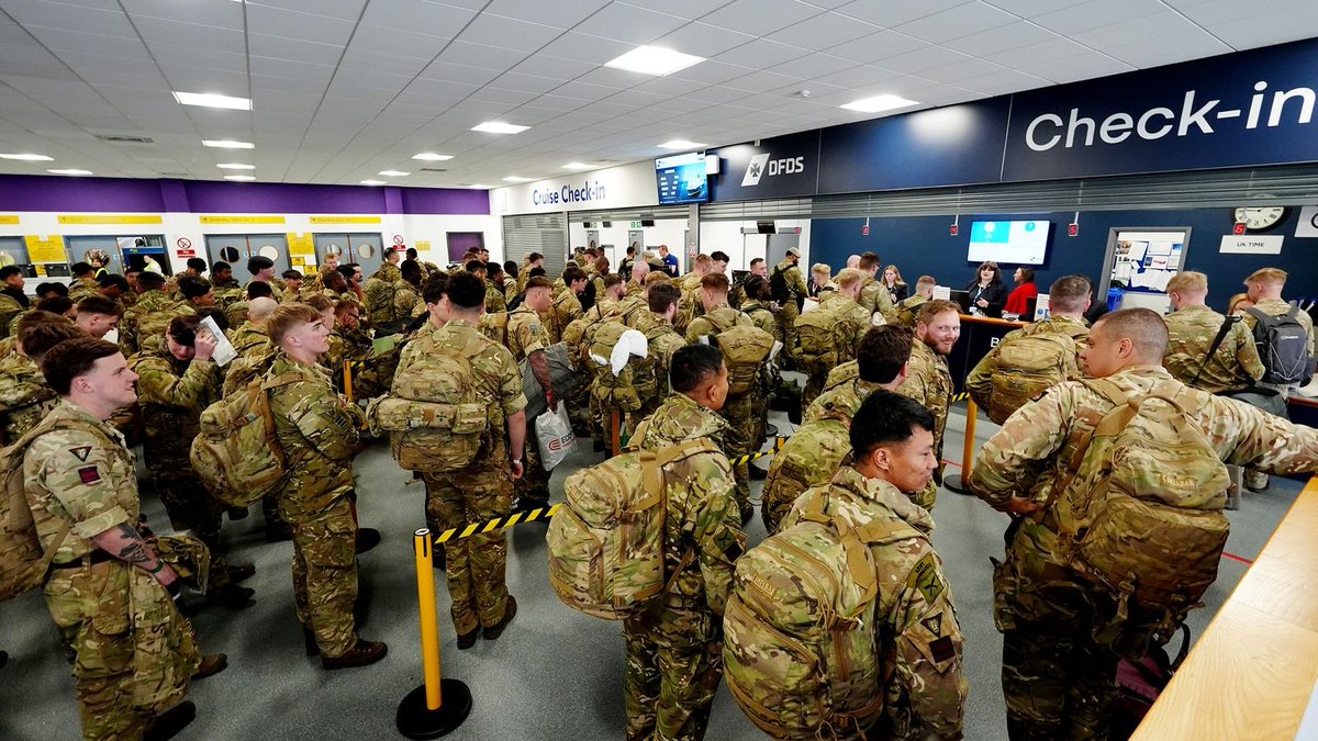FennellJW's tweet photo. The British Army has released a tender for a framework agreement for the mass commercial tranportation of troops by road and sea between the UK and Germany (Port of Emden). https://t.co/Zt3vb4xBoN https://t.co/6VIF6TqUSP