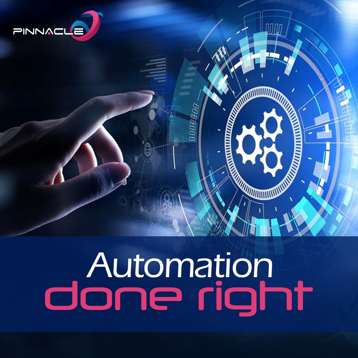 PinnacleQM100's tweet photo. 1 in 3 businesses now have automation. Implementing it correctly matters just as much as implementing it at all. #Automation #EnterpriseIT https://t.co/tB75LJnm0K