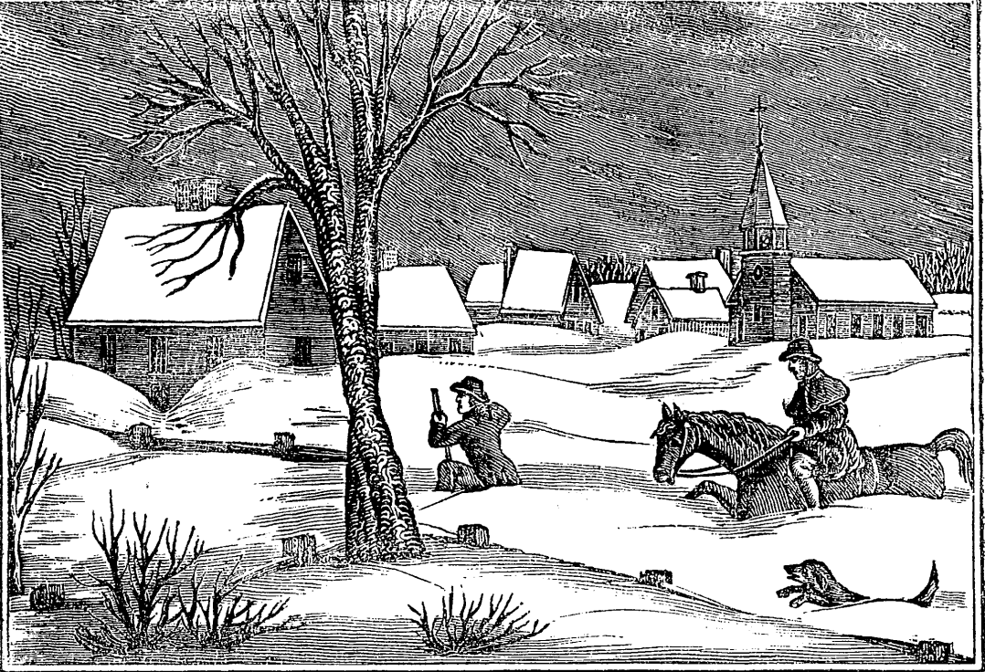 FerragamoWx's tweet photo. I was able to uncover more information about the 1804 Snow Hurricane, and have adjusted its track.

There's good evidence for a trough present across the Eastern U.S. on October 9th, which guided the storm north - likely making landfall in New Jersey as a hurricane. The storm's precipitation shield pushed far into the interior, where unseasonably cold air turned it to heavy snow across the CT/MA hills, VT, and NH.

NYC recorded 977 mb through the early afternoon as the storm passed overhead/nearby. It likely became extratropical soonafter as the trough pushed it eastward across New England. It's over the Boston area where baroclinic forces strengthened the storm to 110 mph (estimated based on damage).

People at the time, especially in the Boston-Salem corridor, never saw a storm this strong. Trees laid downed for years. The 1804 hurricane would become forgotten in New England history, as just 11 years later, the 1815 hurricane would devastate the region.

Many more details on this incredibly unique hurricane coming soon in my new documentary.