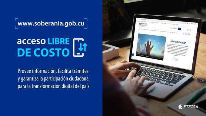 YaimaAlmag59170's tweet photo. Para trámites desde la comodidad de tu móvil acceda a 👇 https://t.co/L3sXWmq790 

#EtecsaConCuba
#CubaPorLaTranformacionDigital https://t.co/hEwQiytgxr