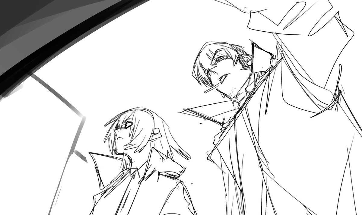 b0_nesaw's tweet photo. yoooo wouldn't it be soooo cool if someone drew these two doing cool stuff yooo https://t.co/0h06wWadLj