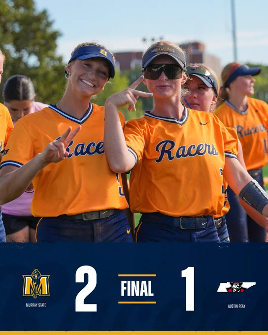 Image from Murray State Softball (@RacersSoftball)