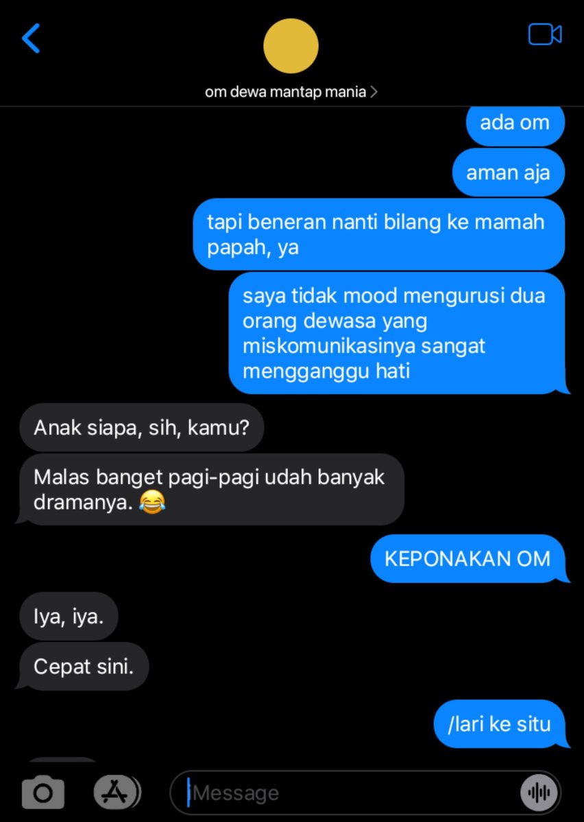 naskahmerona's tweet photo. #awodiris edisi om mantap mania dan keponakannya https://t.co/2P20yEnlsx