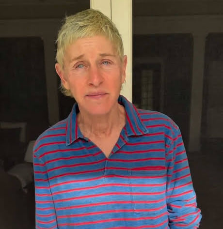 RedEagleUpdates's tweet photo. 🚨BOOM:

Ellen DeGeneres, who forfeited her U.S. citizenship and moved to England, now says she regrets it.

“I miss Hollywood, and Seattle. I didn’t really think this through.”

“I DOUBT I’LL EVER SEE HOME AGAIN.”

ACTIONS HAVE CONSEQUENCES.

(This quote is circulating on social media and linked to Ellen DeGeneres, it would be incredible if this brave quote is true)

Do you have any sympathy for her?

YES or NO?