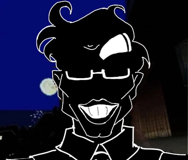 Mint4chip's tweet photo. Uhh gino asked to be drawn as handsome man so here it is. I hope I capsuled his energy well enough #aregectarg #zabooboo3 https://t.co/oPrKVMOKQP