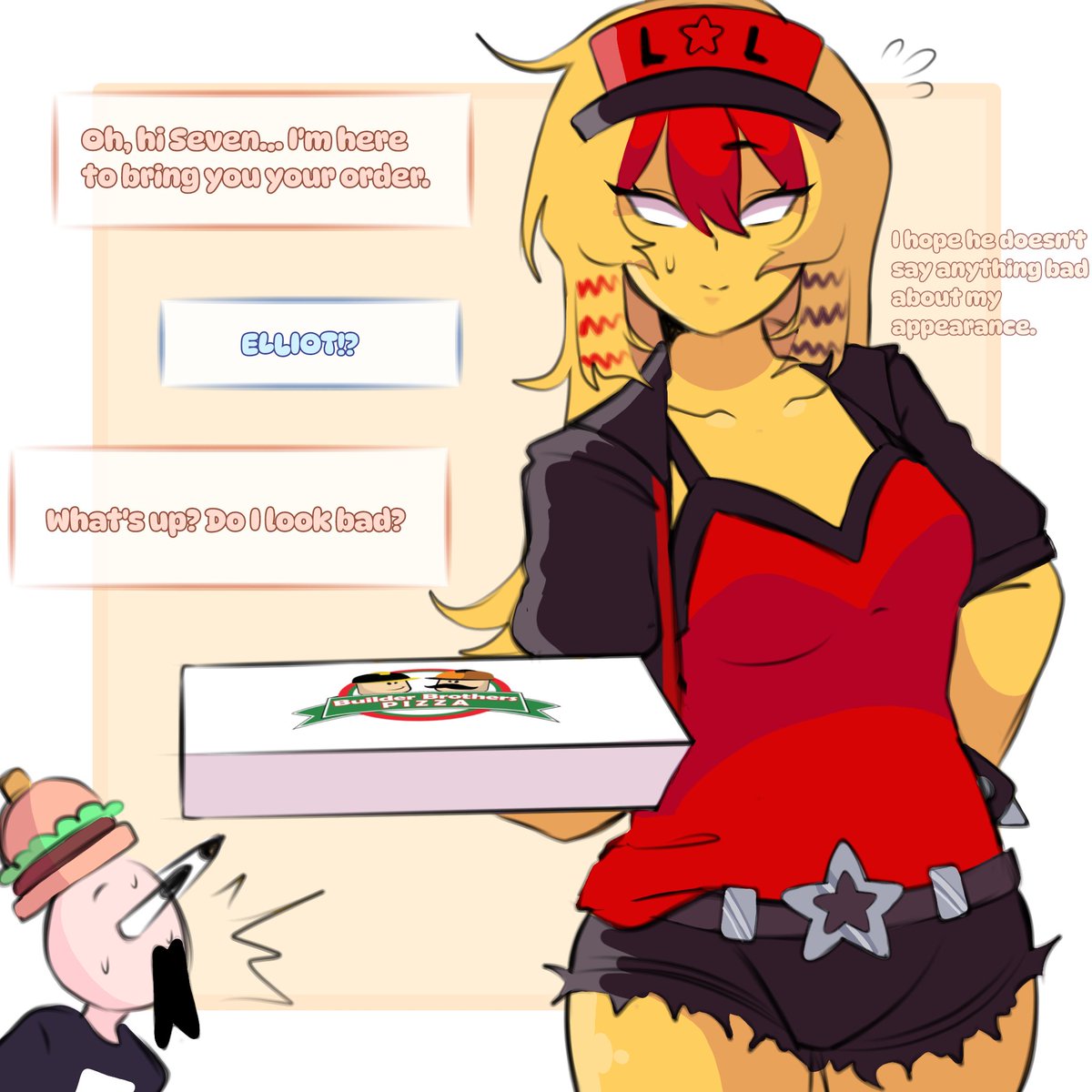 _choco_art's tweet photo. 🍕🍔✨

#forsaken #elliot #007n7 #nsfw https://t.co/5mYDF8nBtQ