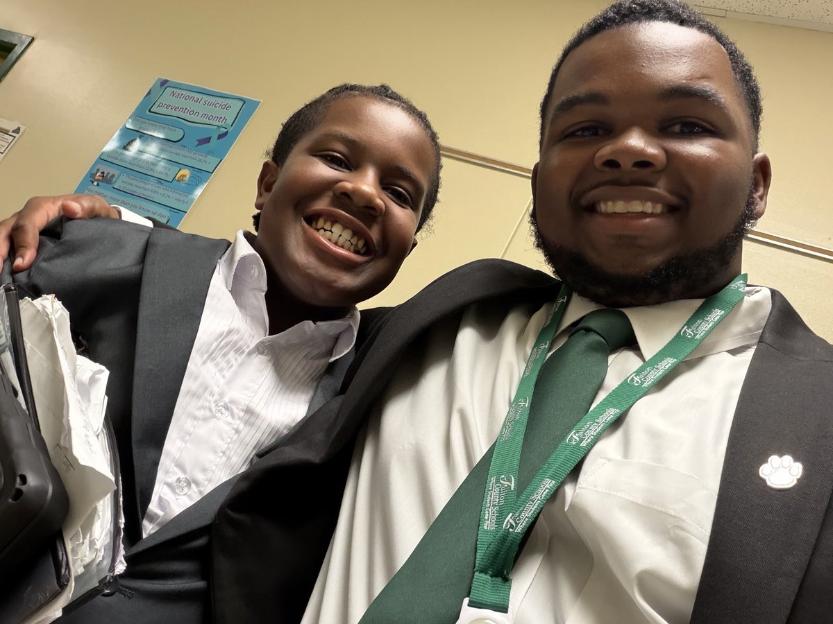 MrHarrisImpacts's tweet photo. Our young men stepped out looking GREAT yesterday! 👔🔥

And guess what… “Show Your Greatness” Day is just getting started! 💪🏽

Let’s continue to show up, stand out, and represent what it means to be a Man of Honor!

#MenOfHonor #ShowYourGreatness #TheInitiativeIsAllYouNeed https://t.co/6ghkAvSOhj