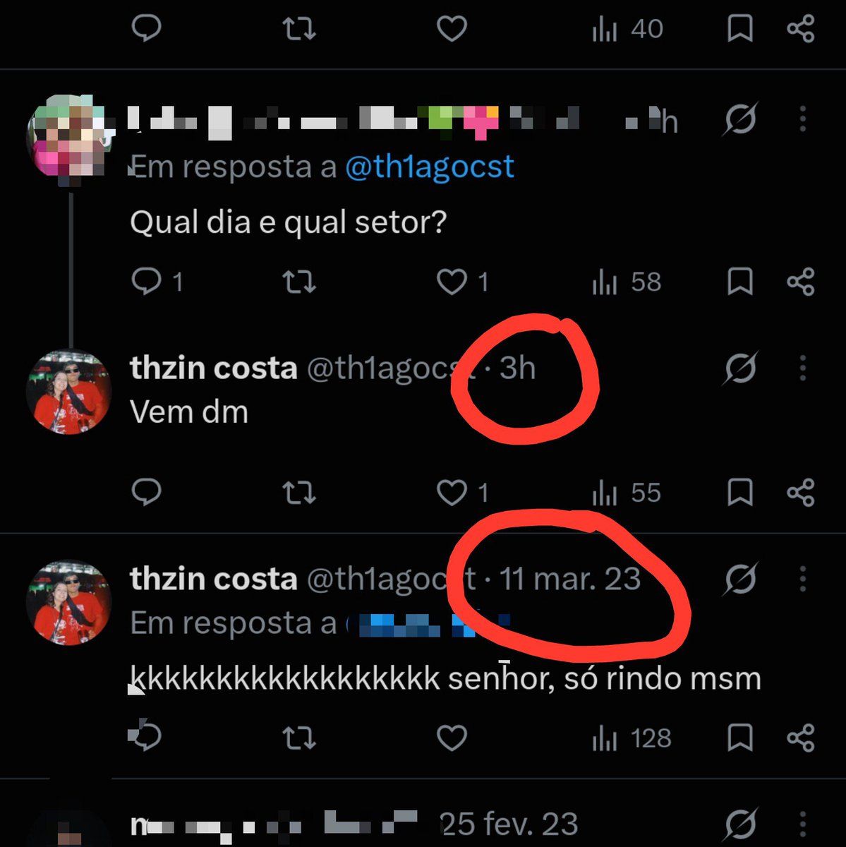 lesbianagabi's tweet photo. antes de passar número de WhatsApp, fazer pix ou pagar com cartão, vejam as respostas da pessoa que tá oferecendo ingresso! esse aqui tem um gap de 3 anos, nunca falou de wicked nem de musical nenhum!

não coloca dia, nem setor no anúncio, é no mínimo estranho. DESCONFIEM!!!!! https://t.co/YGvkhpnOCd