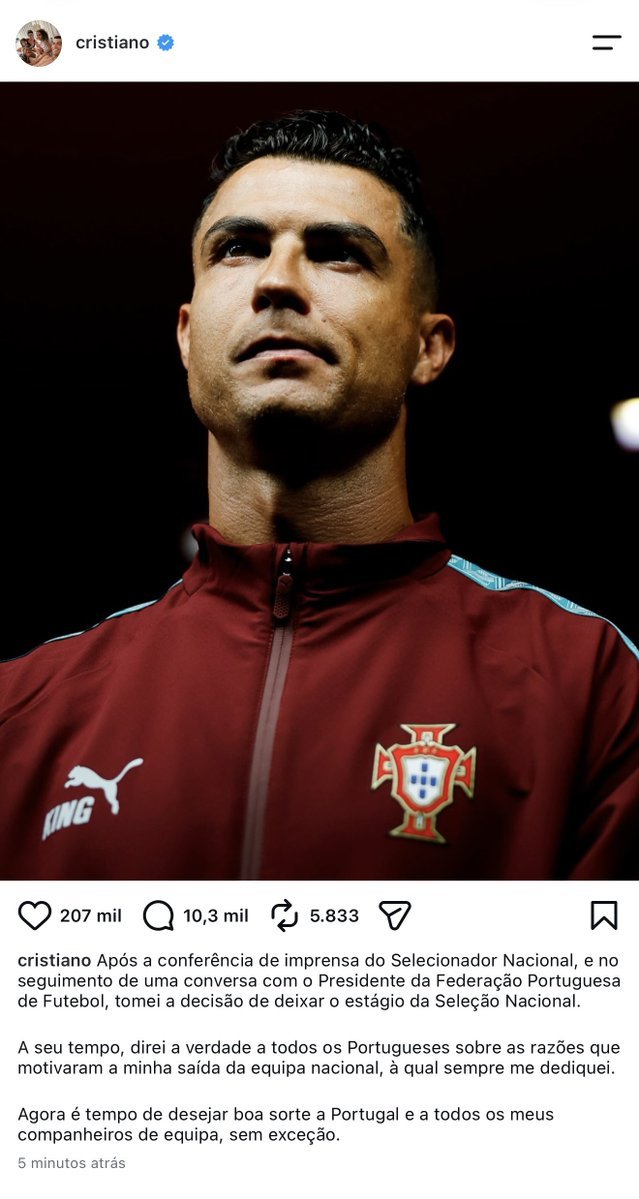 necroghus's tweet photo. agora é papo de nunca mais assistir a um jogo da seleção de portugal https://t.co/FkEvxaDpd3