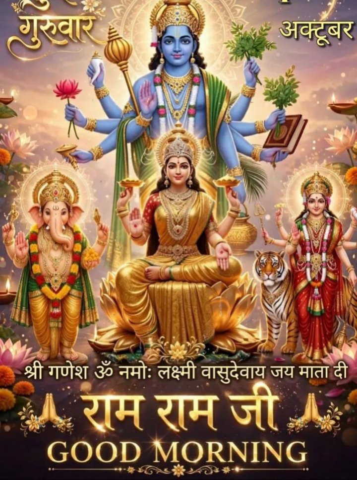 Shivnar50705067's tweet photo. 🕉️ नमो भगवते वासुदेवाय नमः 🙏 
🕉️ नमो नारायण ॐ नमोस्तुते 🙏 
#जय_श्री_लक्ष्मीनारायण 🙏🚩
#जय_श्री_हरि: 🙏🚩🕉️
#शुभ_प्रभात_वंदन 🕉️🙏🚩 https://t.co/FwmJ60qmYj