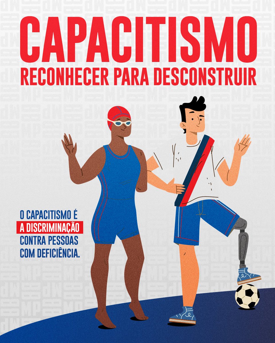 ecbahia's tweet photo. O capacitismo é a discriminação contra pessoas com deficiência. Muitas vezes se manifesta nas palavras e se disfarça de “brincadeira”, “costume” ou até mesmo de “elogio”.

O Esquadrão firmou Acordo de Cooperação com a Secretaria de Paradesporto, ampliando o compromisso com a inclusão e a acessibilidade por meio do esporte.

Na dúvida, pergunte. Não presuma.
Respeito não é favor. É direito.

Saiba mais ➡️ https://t.co/Qd1k7yPjaf #BBMP
