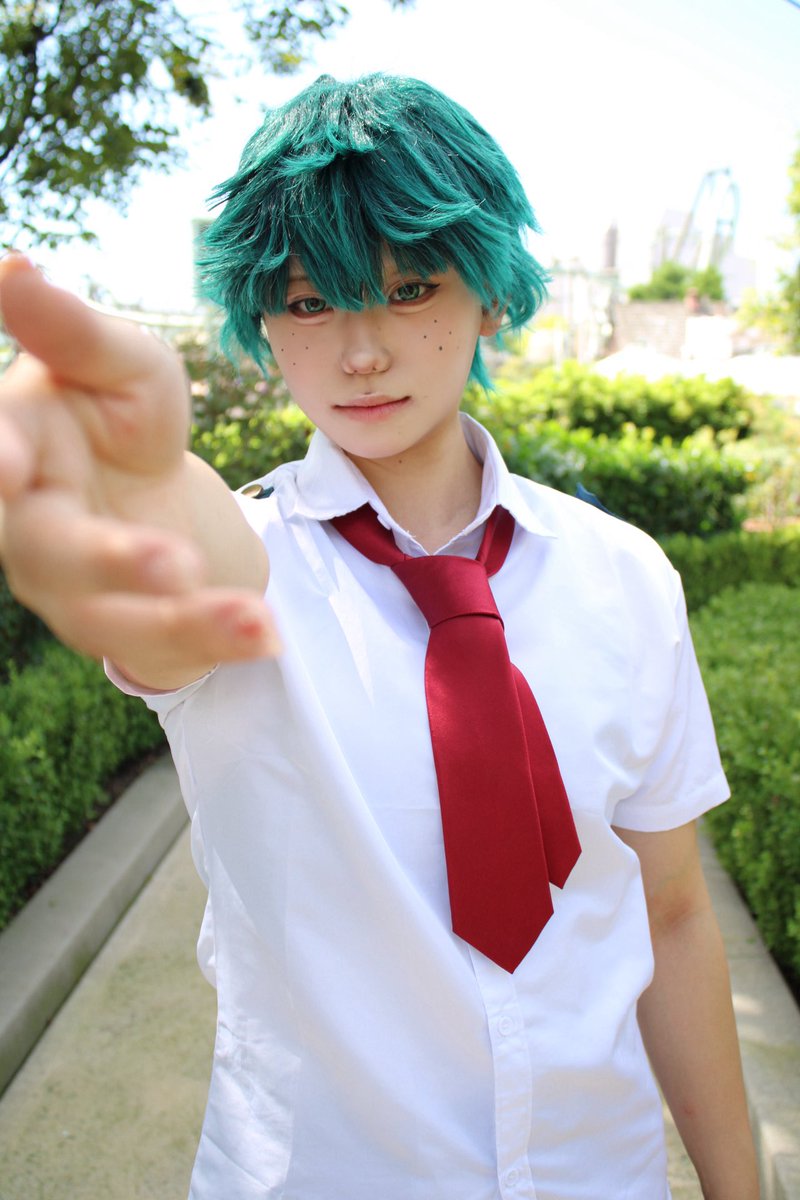 teruru_328's tweet photo. [Cosplay／緑谷出久]

      君が救けを求める顔してた

 #緑谷出久 #izukumidoriyaCosplay #緑谷出久コスプレ #ヒロアカ #mhaCosplay https://t.co/uWFNiHa49A