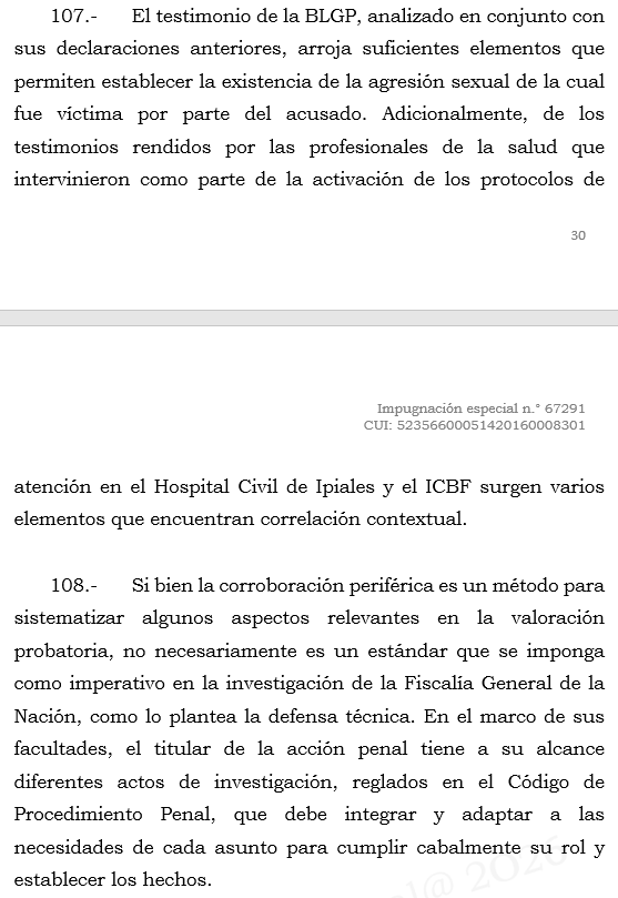 loviedoH's tweet photo. Corte S. Rad. 67291/26.

Psicólogo forense de la defensa critica entrevista semiestructura realizada por psicóloga del ICBF dentro del trámite de restablecimiento de derecho de la menor víctima, ¿es correcto? NO. Es una actuación que se acerca al campo de la psicología clínica y https://t.co/IvJyoJo2uA