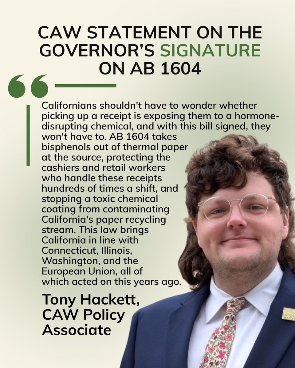 cawrecycles's tweet photo. Our final sponsored bill, AB 1604 by @AsmStefani  was signed by the Governor!

Thank you Assemblymember for your leadership and @BCPPartners  for co-sponsoring this legislation with us. https://t.co/JHy2xOOXj3
