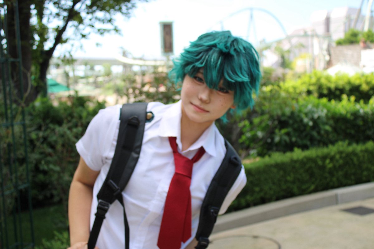 teruru_328's tweet photo. [Cosplay／緑谷出久]

      君が救けを求める顔してた

 #緑谷出久 #izukumidoriyaCosplay #緑谷出久コスプレ #ヒロアカ #mhaCosplay https://t.co/uWFNiHa49A