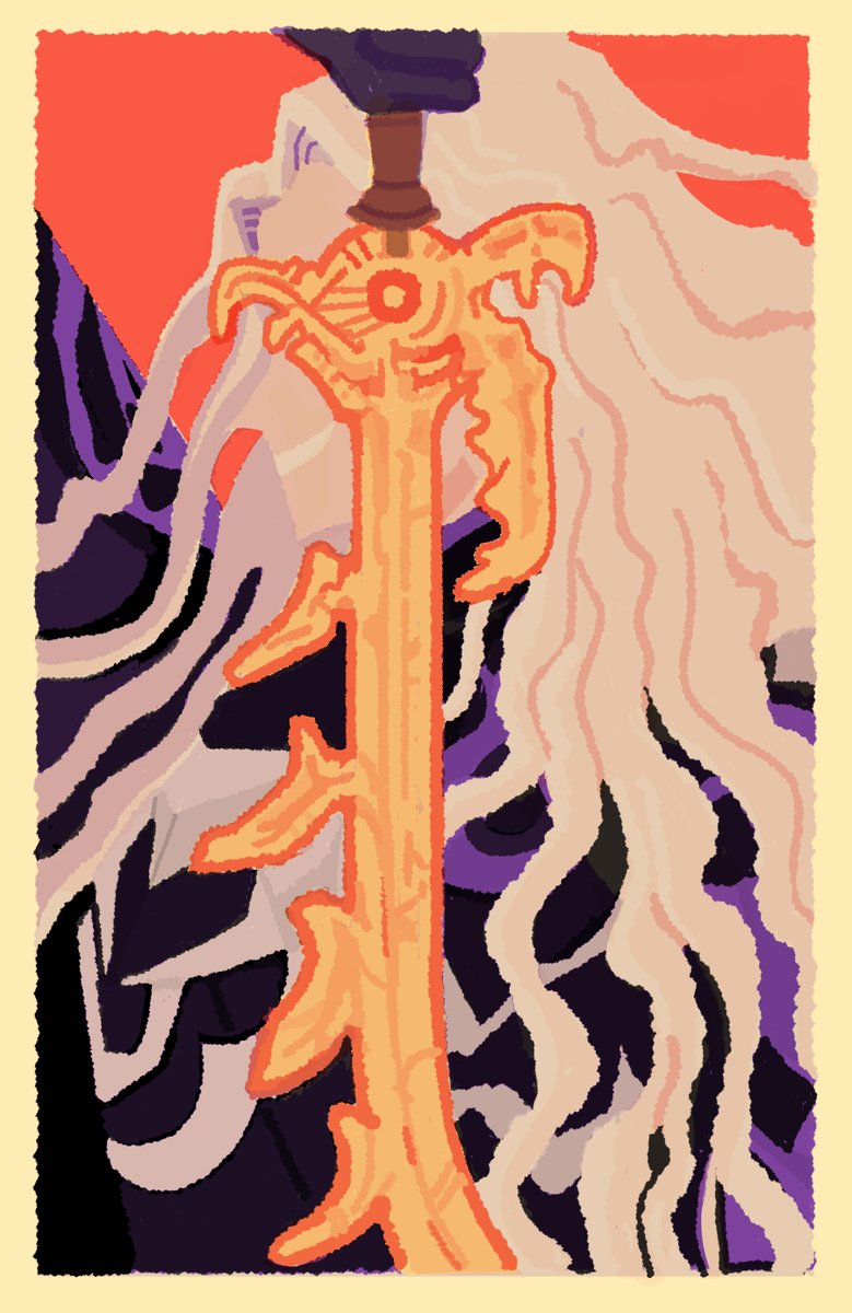 ceeejus's tweet photo. the fell blade, answerer https://t.co/F96QZfCekF