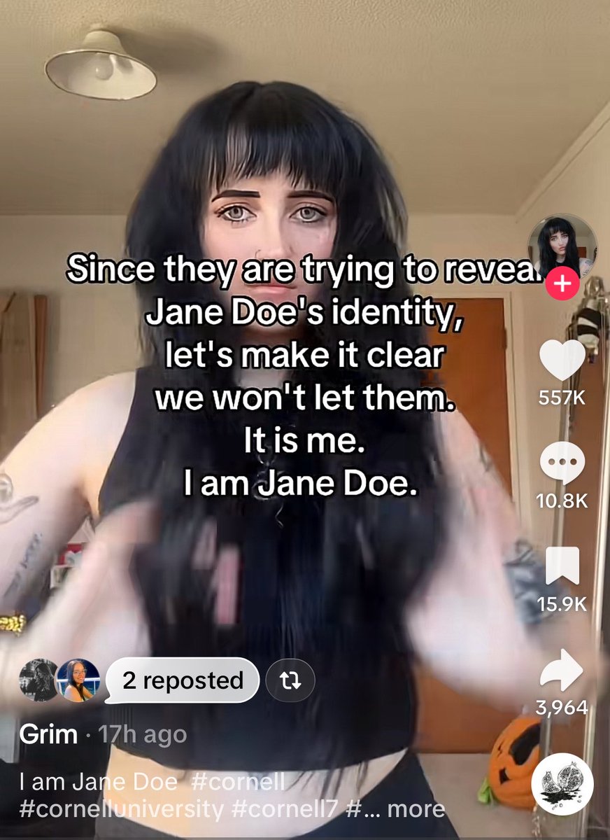 LeaveHeardAlone's tweet photo. I am Jane Doe. https://t.co/8lRkEhs9AA
